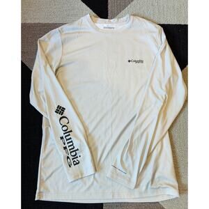 Columbia PFG Performance Shirt Men's Size small Grey‎ Long Sleeve Fishing New
